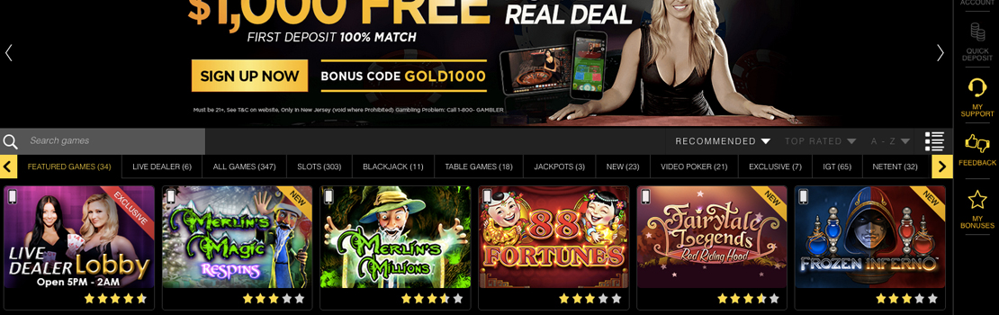 downloading Golden Nugget Casino Online